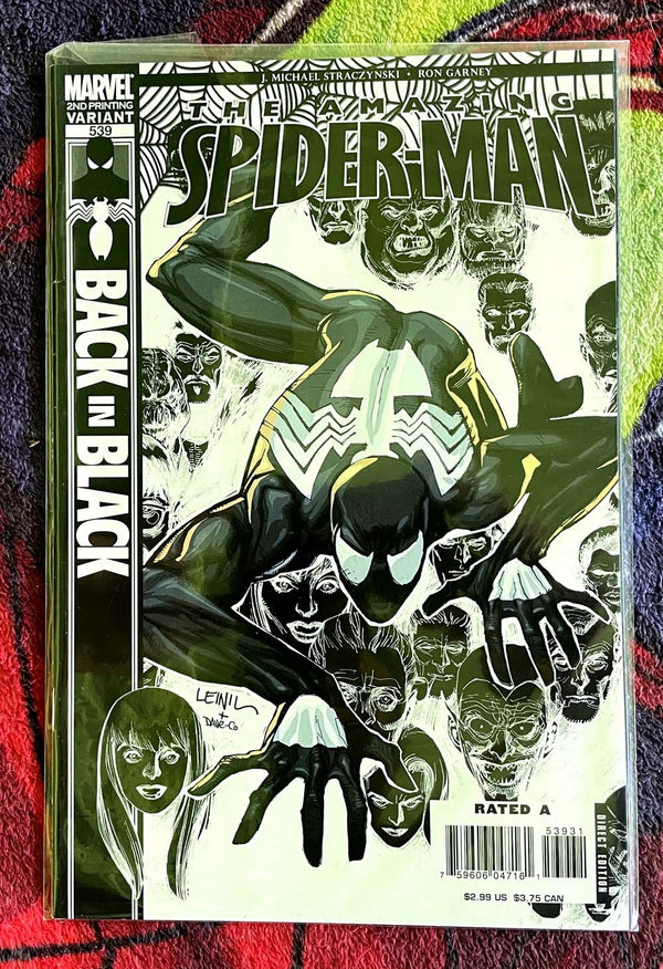 The Amazing Spider-Man #539 second print variant  NM