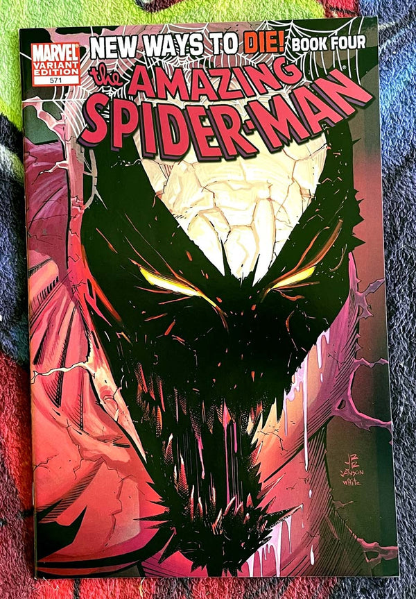 The Amazing Spider-Man #571 variant  NM New Ways to Die