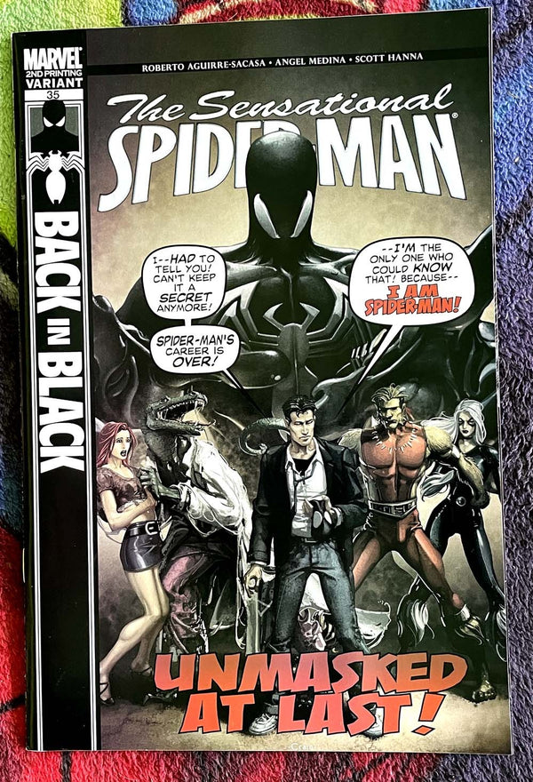 La variante Sensational Spider-Man #35 NM