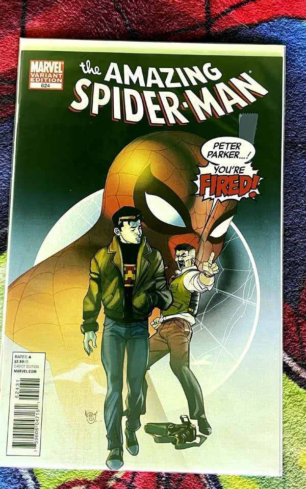 The Amazing Spider-Man #624 variant NM