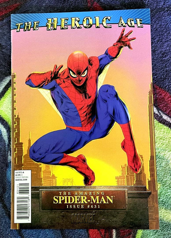 The Amazing Spider-Man #631/632/633 variant NM The Heroic Age