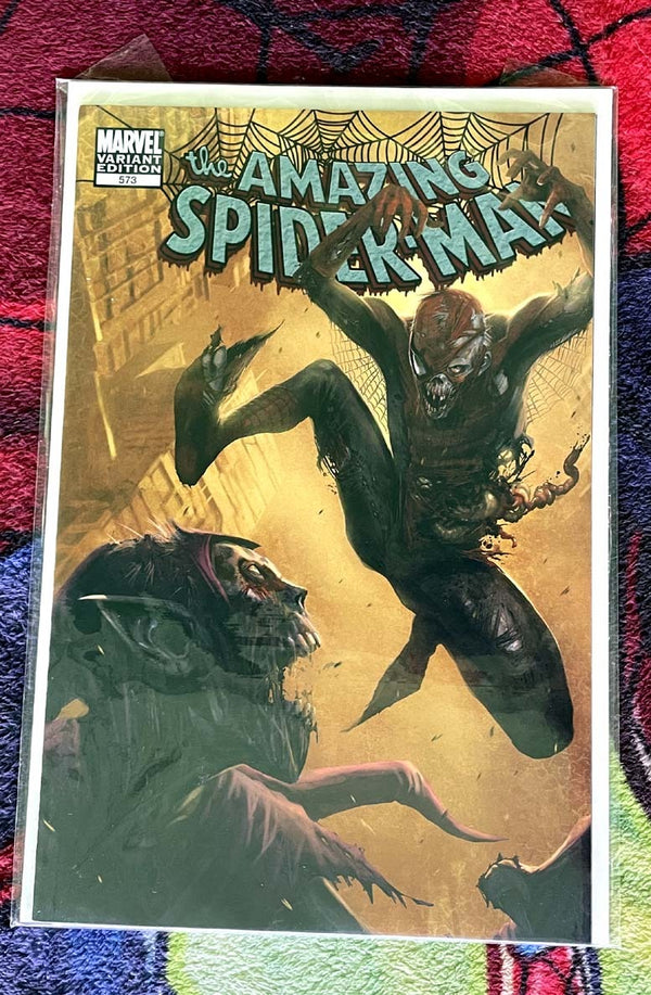 The Amazing Spiderman #573  variant NM Marvel Zombie