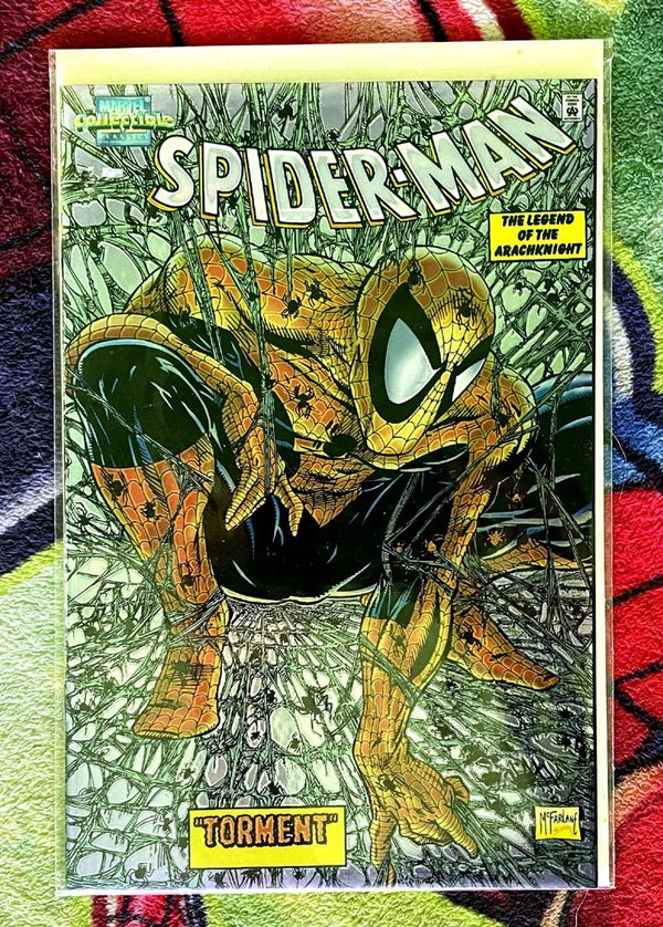 Marvel Collectible Classics  Spider-Man 1 Chromium Cover  NM