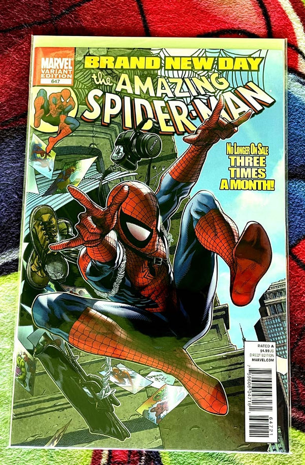 The Amazing Spider-Man -Brand New Day #647 variant NM