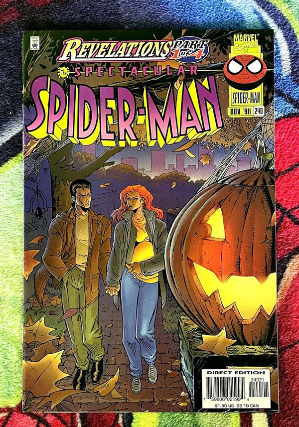 Spectacular Spider-Man  #240-Revelations Variant VF