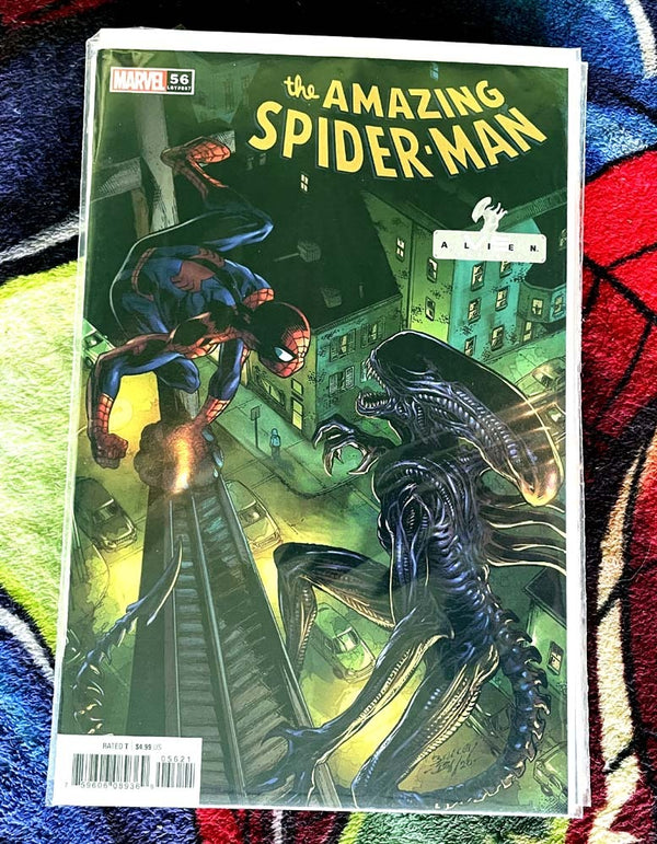 The Amazing Spider-Man #56 Alien variant NM