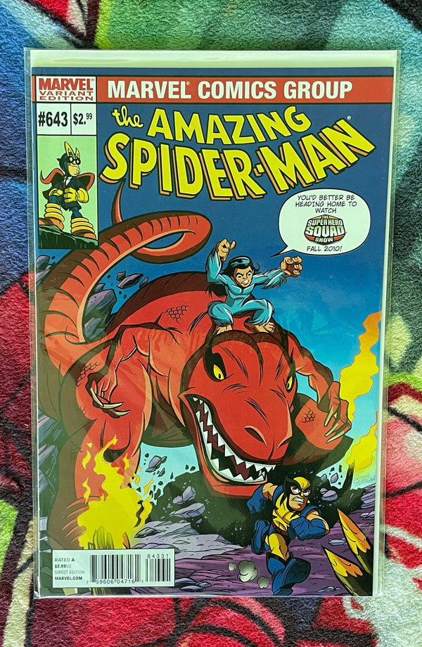 The Amazing Spider-Man #643 variant NM