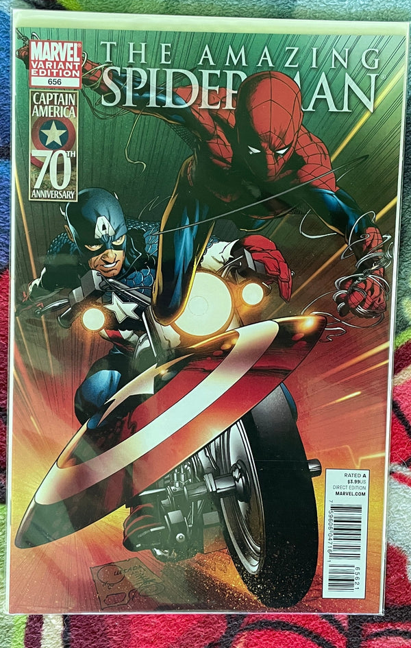 The Amazing Spider-Man #656 variant NM