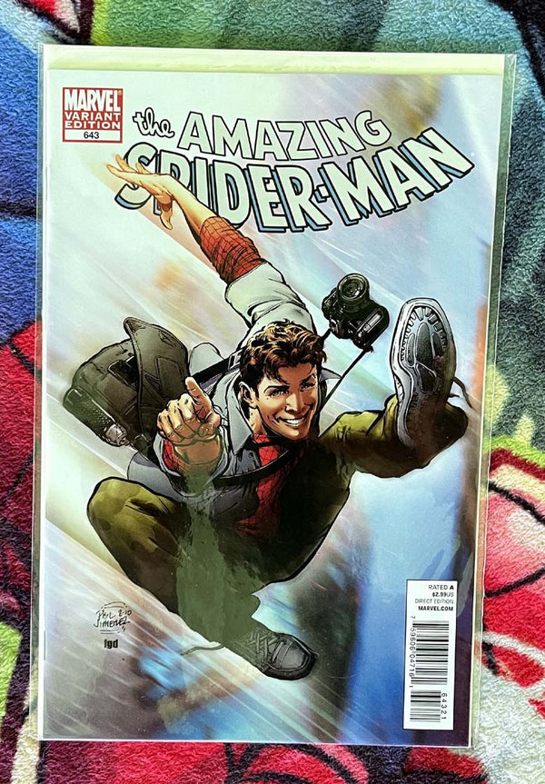 The Amazing Spider-Man # 643 Variant NM