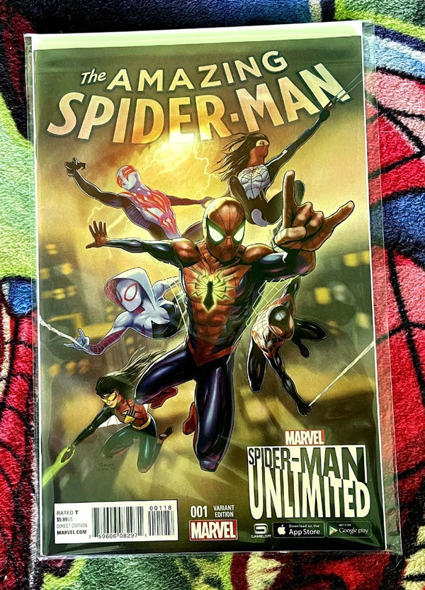 The Amazing Spider-Man #001 Spider-Man Unlimited variant  NM