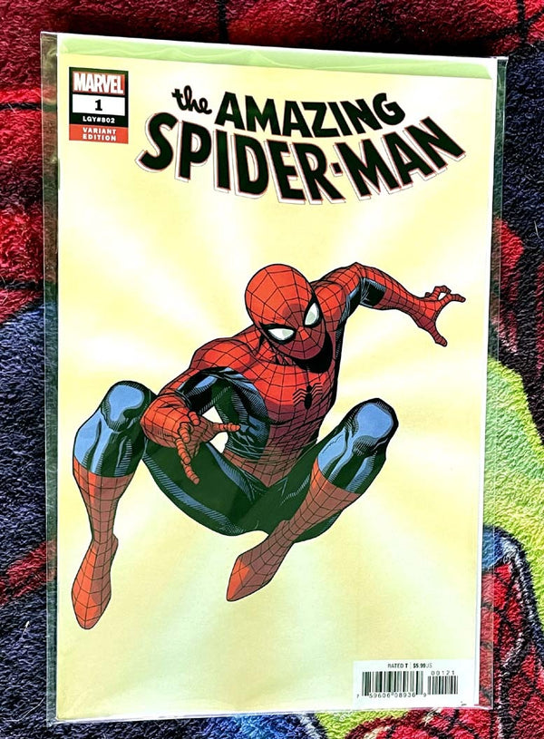 The Amazing Spider-Man #1-Legacy 802 Variant NM