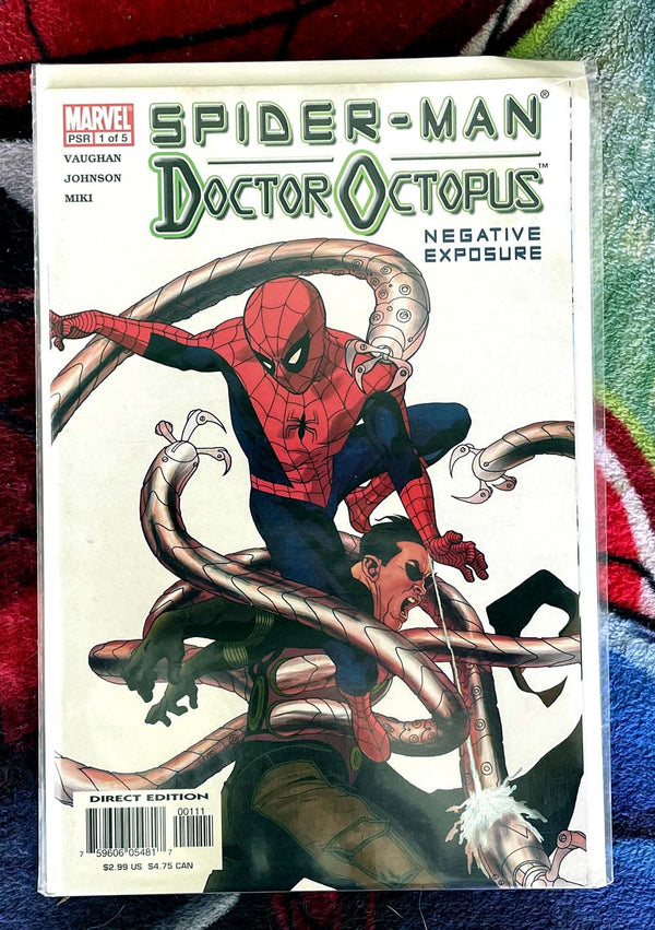 Spider-Man-Doctor Octopus-Negative Exposure #1-5 full run NM