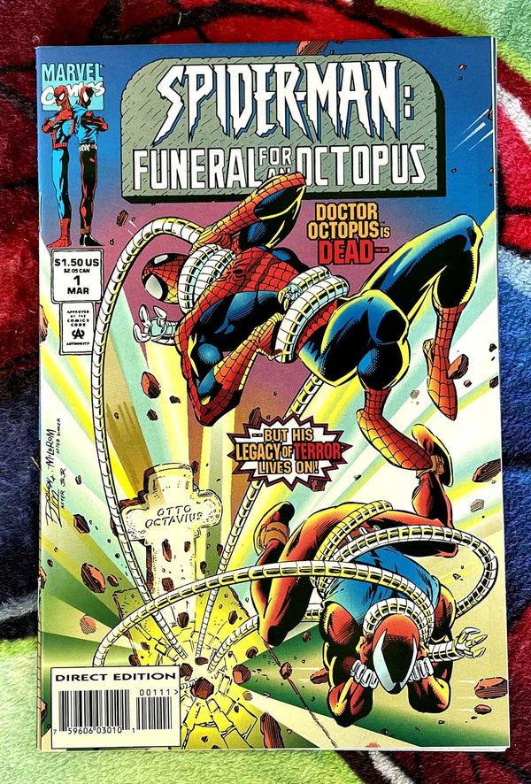 Spider-Man: Funeral for an Octopus #1-3 full run NM