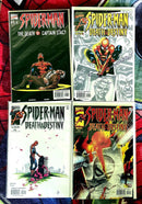 Spider-Man Death & Destiny#1-3 /Death of Capt. Stacy #1-Full run NM