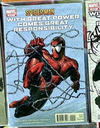 Spider-Man With Great Power comes Great Responsibility #1-7 NM