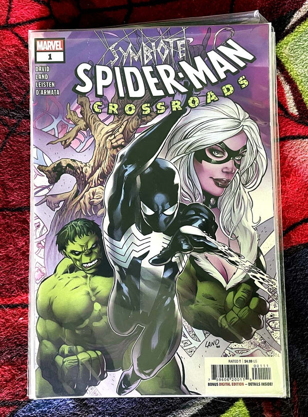 Symbiote Spider-Man-Crossroads  #1-5 NM complete run