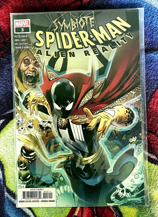 Alien Reality Symbiote Spider-Man#1-5, variant #1 NM complete run