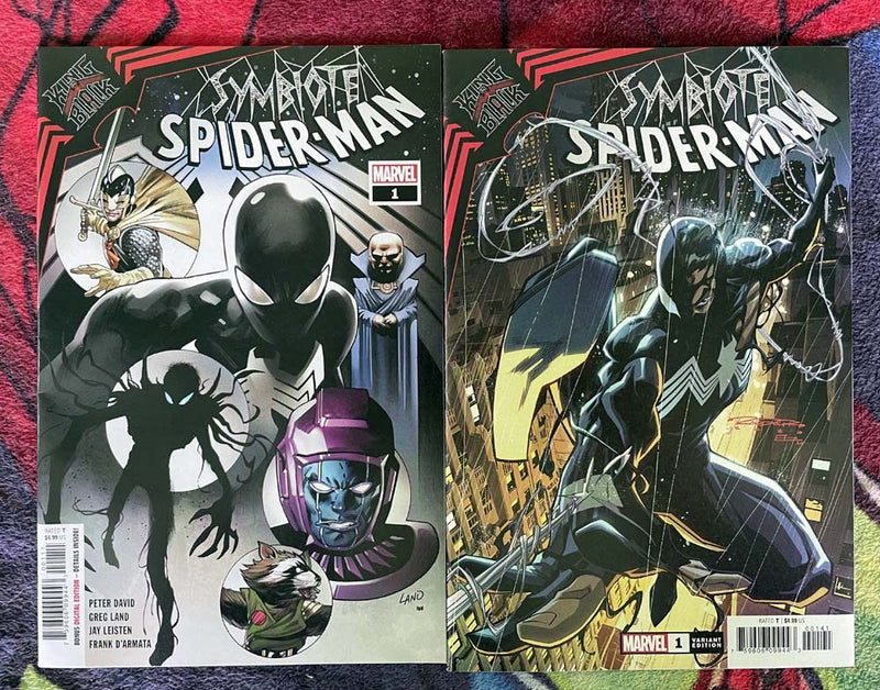 King in Black Symbiote Spider-Man#1-5, variant #1 NM complete run