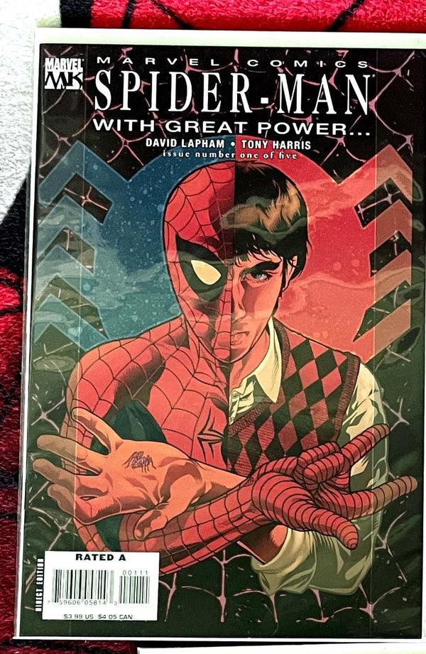 MK Spider-Man With Great Power #1-5 NM complete