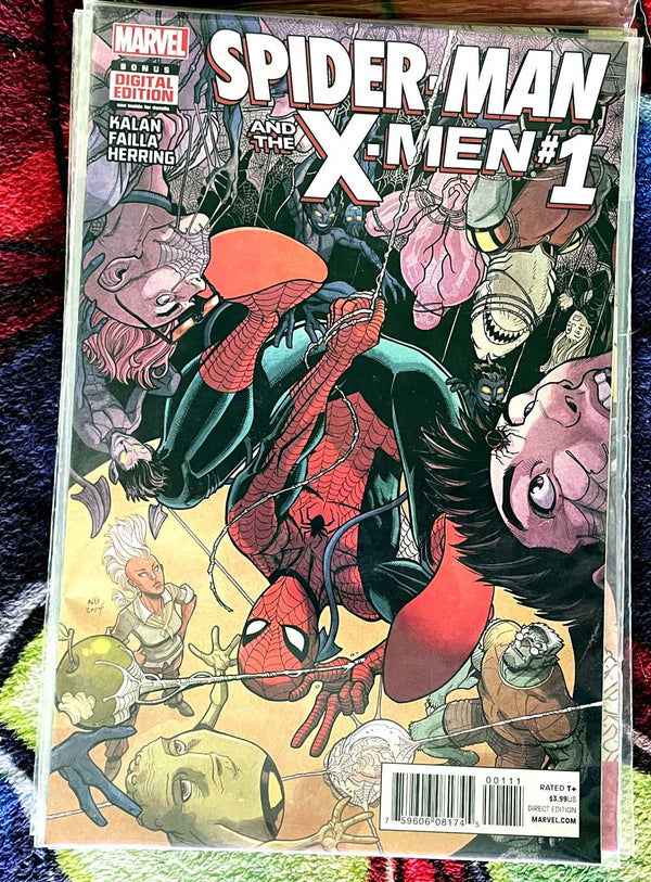Spider-Man and The X-Men #1-6 NM full run