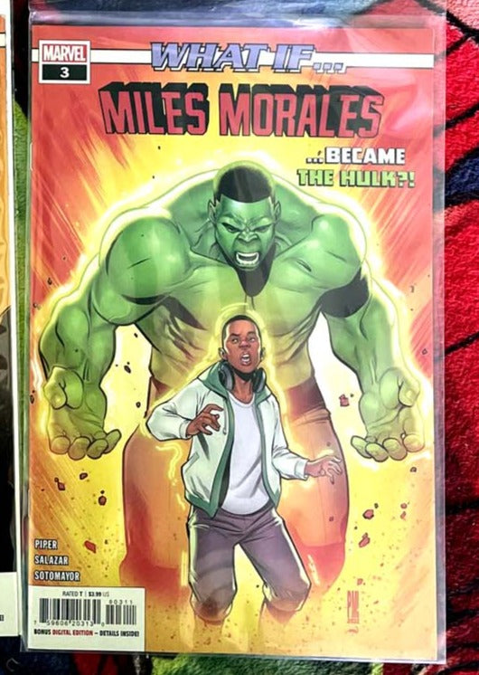Et si? Miles Morales #3 est devenu The Hulk NM