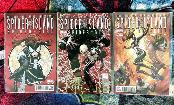 Spider-Island Spider-Girl #1-3 complet NM