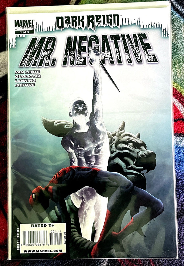Dark Reign Mr. Negative #1-3 complete NM