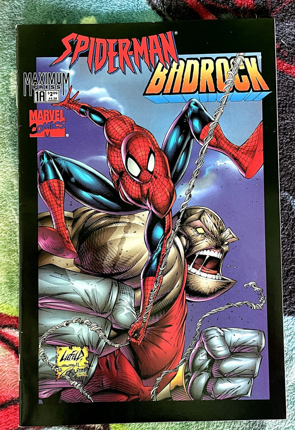 Spider-Man-Badrock 1 A & 1B  NM