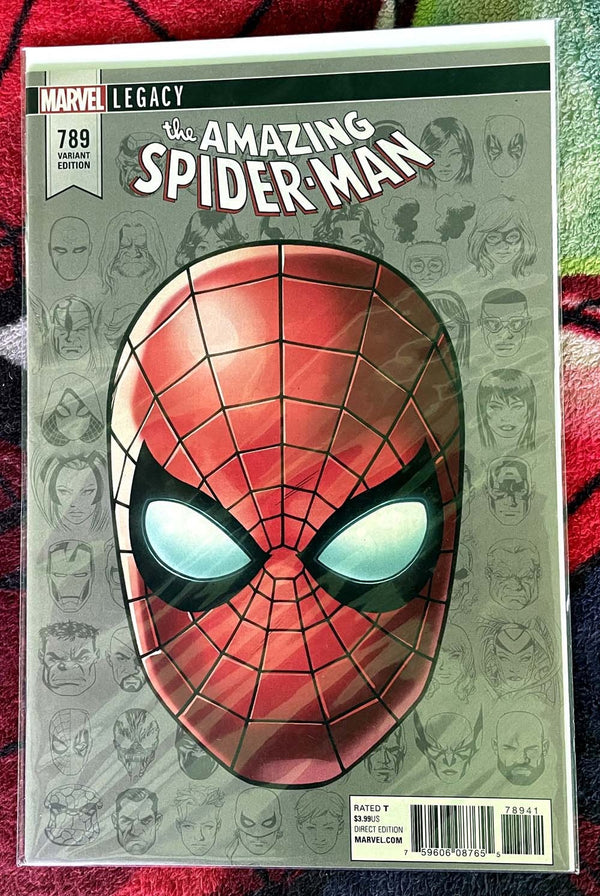 THE AMAZING SPIDER-MAN #789 MCKONE HEADSHOT VARIANT