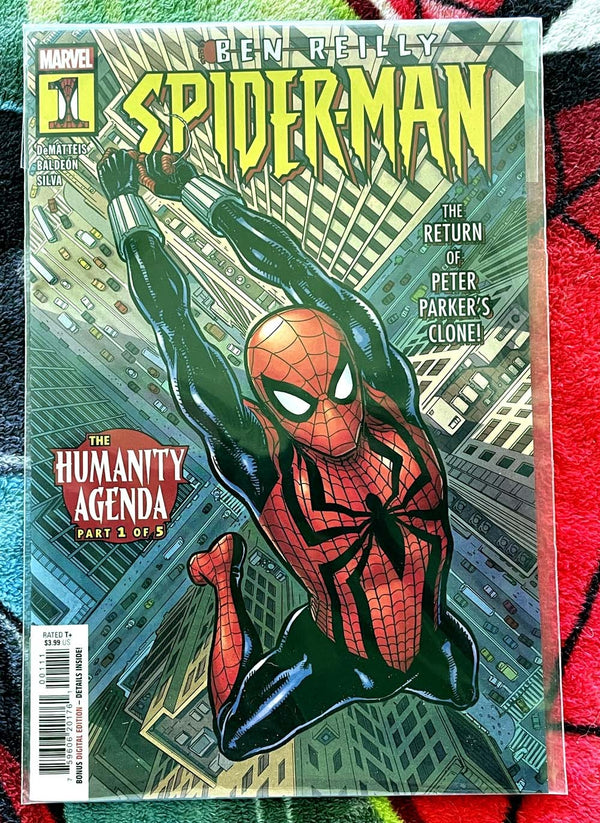 Ben Reilly-Spider-Man #1-5, variant #1 NM