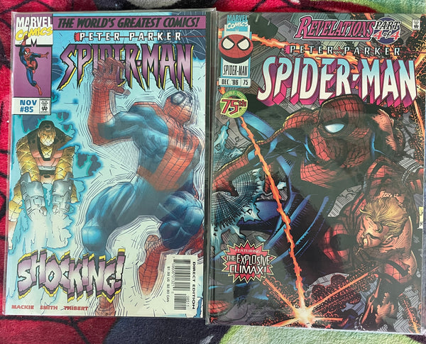 Spider-Man #75 & 85-NM