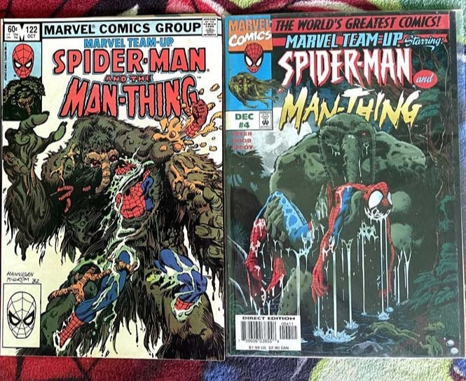 Marvel Team-Up (vol.1)#122-Vol 3 #4-Man Thing F-VF-NM