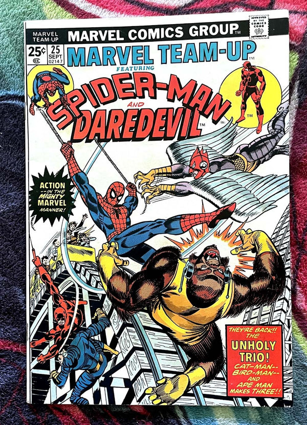 Marvel Team-Up #25 F-VF- Daredevil