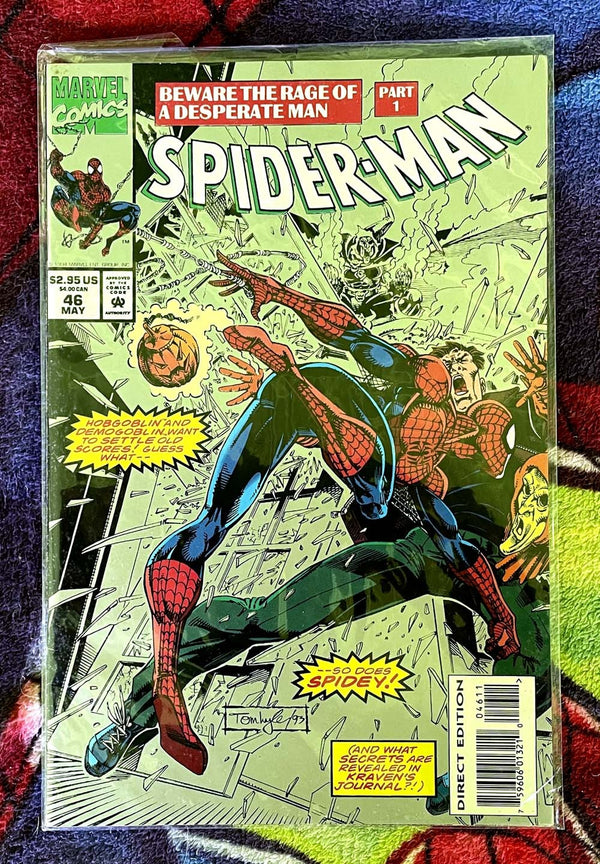 Spider-Man #46 Silver cover variant VF