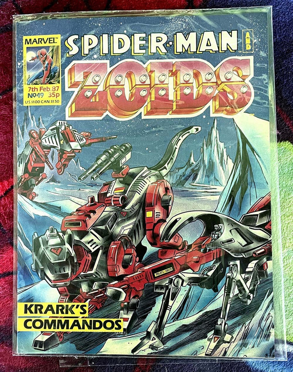 Spider-Man and Zoids #49 Fine