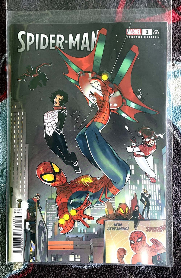 SPIDER-MAN #1 BENGAL CONNETING VARIANT  M/NM