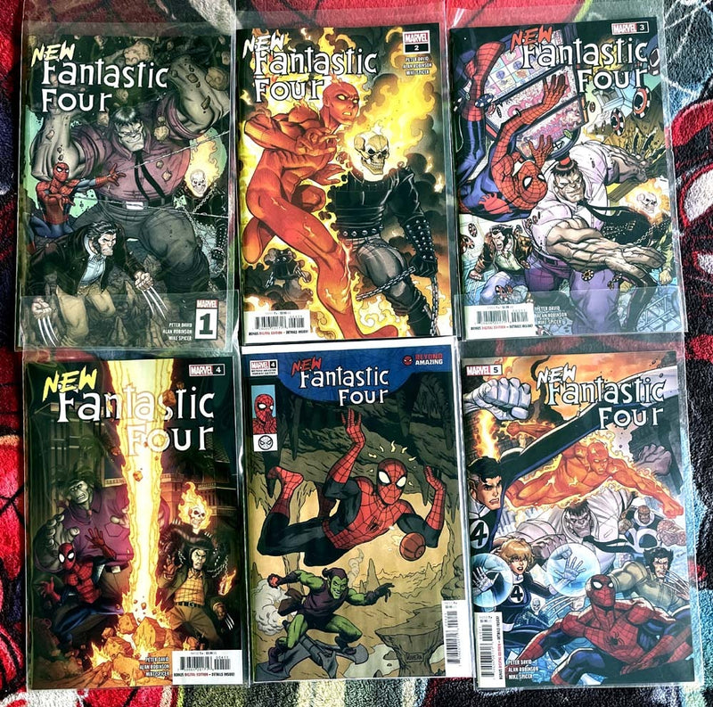 New Fantastic Four 1-5 Complete/variant