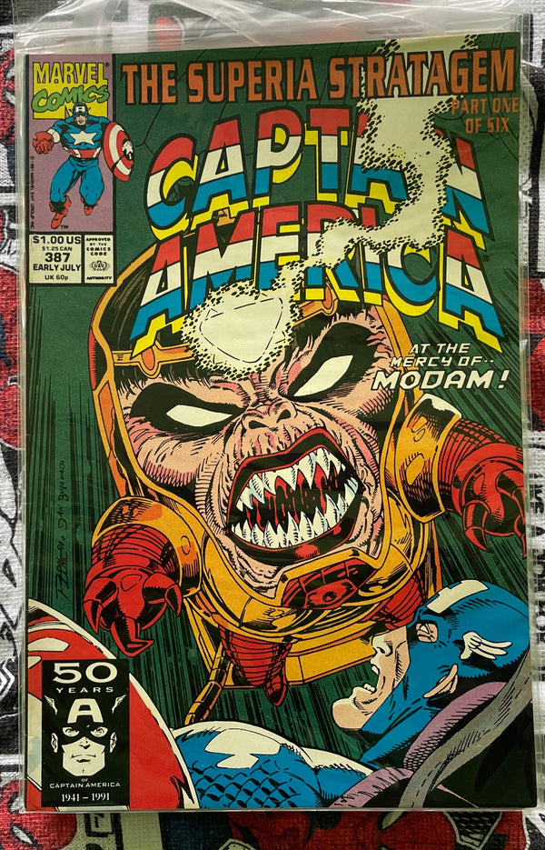 Captain America #387-392 VF-Le stratagème Superia série complète