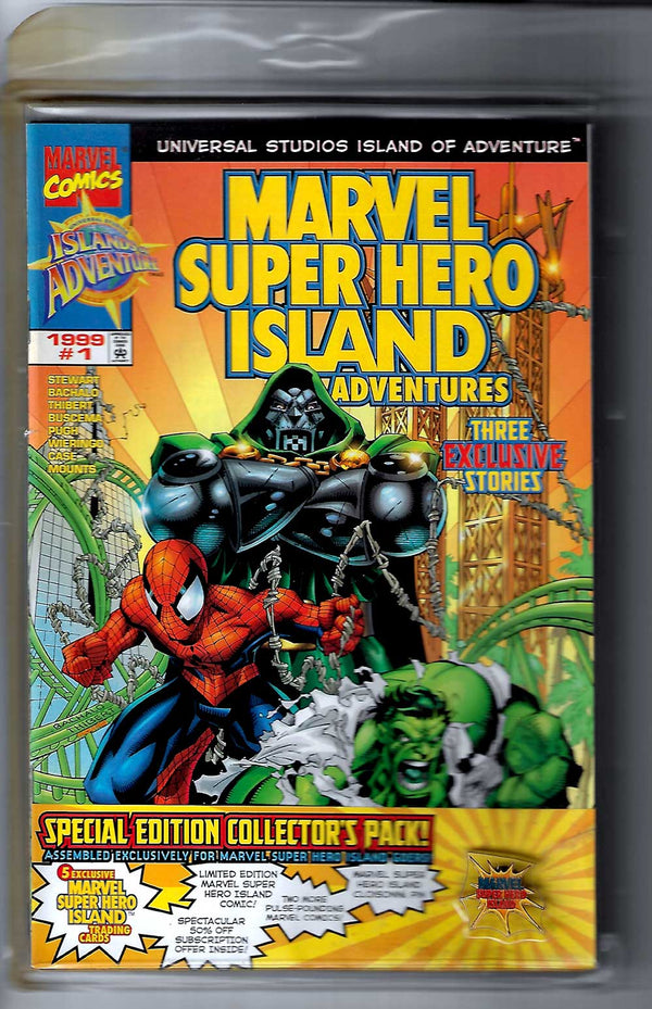 MARVEL SUPER HERO ISLAND ADVENTURES COLLECTOR'S PACK- NM