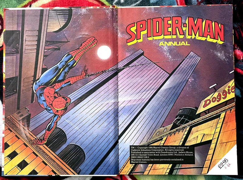 Marvel UK Spider-Man Annual-1984  F-VF