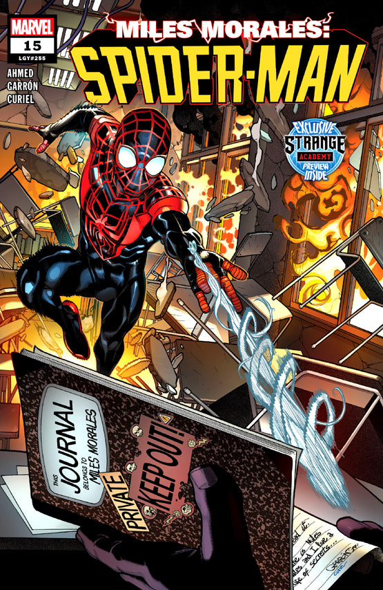 Miles Morales: Spider-Man 15  NM  Strange Academy Intro