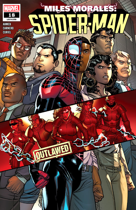 Miles Morales: Spider-Man 18 NM  Outlawed