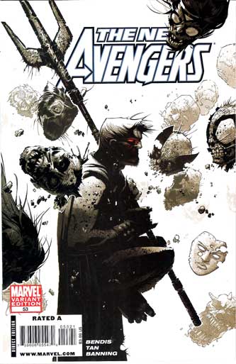 New Avengers #53 Bachalo variant  NM
