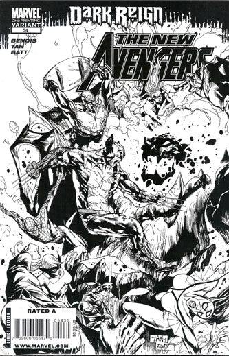 New Avengers #54 Billy Tan Variant NM