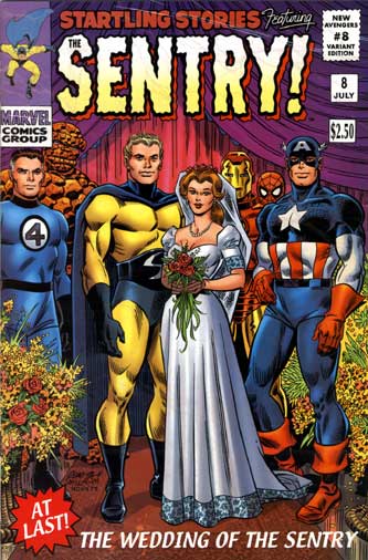 New Avengers #8  Romita Sr Variant
