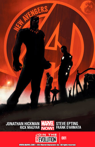 v.3-The New Avengers-#1  VF- NM