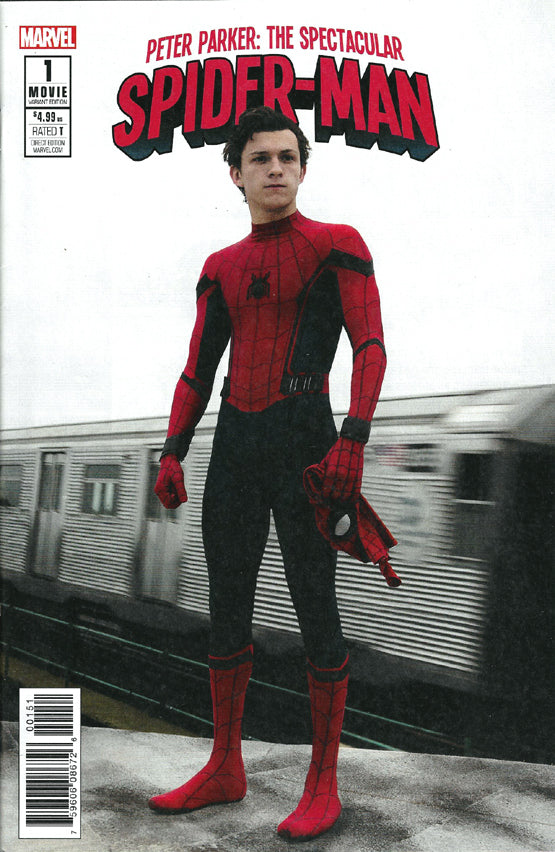 Peter Parker Le spectaculaire Spider-Man #1 variante Tom Holland NM