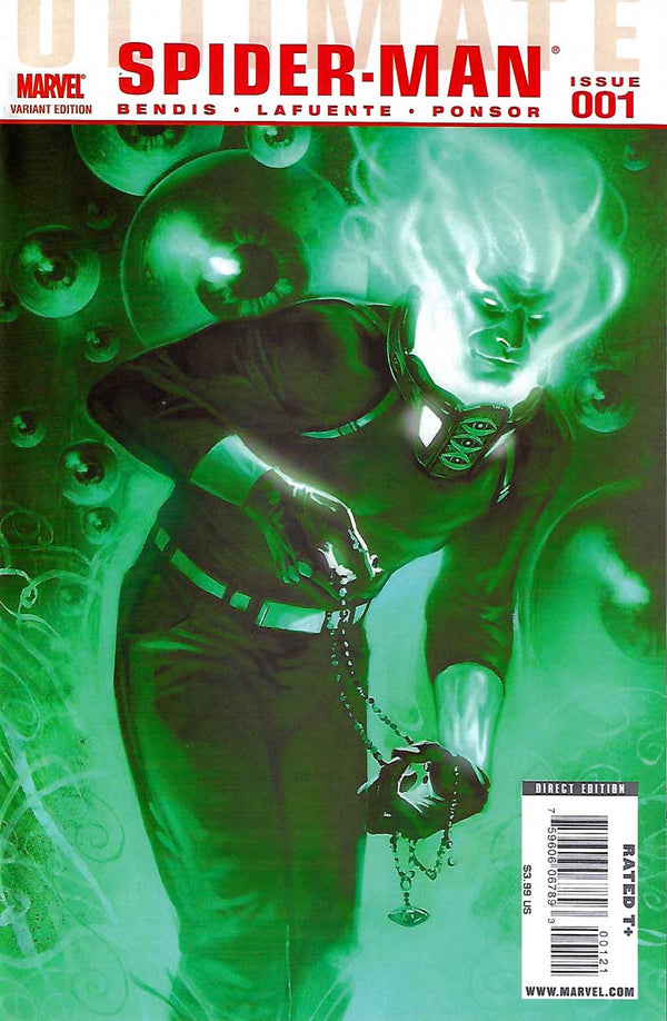 ULTIMATE COMICS:SPIDER-MAN #1  VILLAIN VARIANT COVER NM