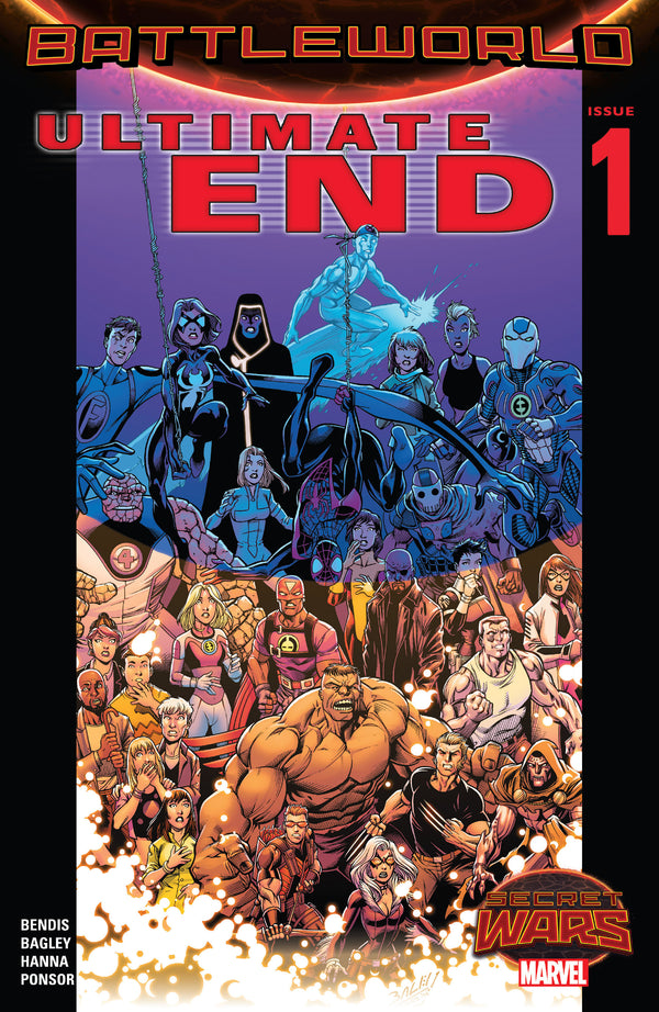 Ultimate  End #1 Battleworld VF-NM