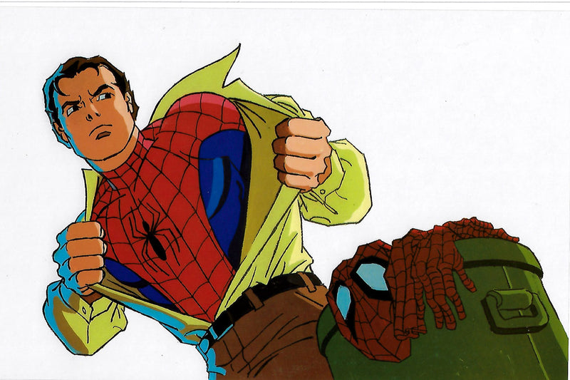 Spider-Man Cards-Animation cell VF  Peter Parker